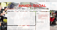 Desktop Screenshot of handi-social.fr
